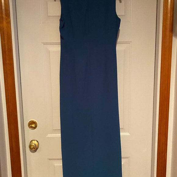 Brand: Patra, Size: 8 petite, Color: Teal, Material: 100% polyester - Picture 3 of 4